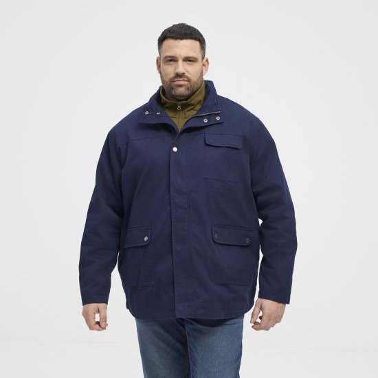 North Latitude 51103 Field Jacket Navy - Bundy - Bundy Nadměrné Velikosti - 2XL-8XL