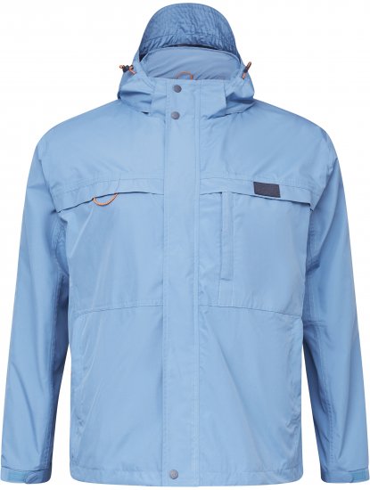 North Latitude 61104 Bunda s detaily WP3000 Světle modrá - Bundy - Bundy Nadměrné Velikosti - 2XL-8XL