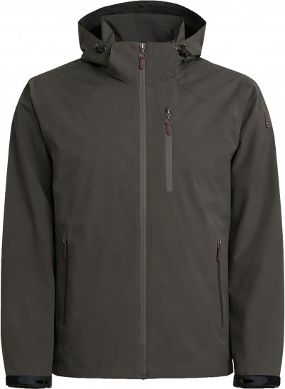 Dobsom Minnesota Větruodolná a Voděodolná Bunda Tmavě Hnědá - Sportovní oblečení - Sportovní Oblečení 2XL-10XL