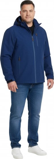Dobsom Minnesota Větruodolná a Voděodolná Bunda Modrá - Sportovní oblečení - Sportovní Oblečení 2XL-10XL