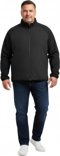 Dobsom Hybrid Bunda Černá - Sportovní oblečení - Sportovní Oblečení 2XL-10XL