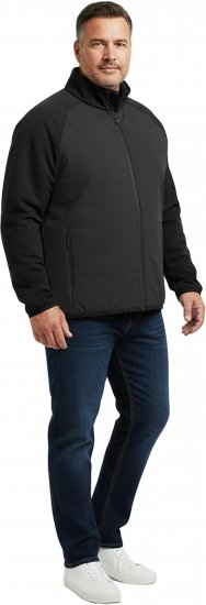 Dobsom Hybrid Bunda Černá - Sportovní oblečení - Sportovní Oblečení 2XL-10XL