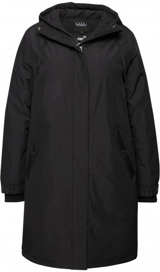 Ulla Popken HYPRAR Triple Function Weatherproof Jacket Black - Bundy - 