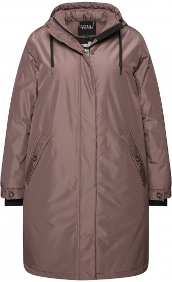 Ulla Popken HYPRAR Triple Function Weatherproof Jacket Taupe - Bundy - 