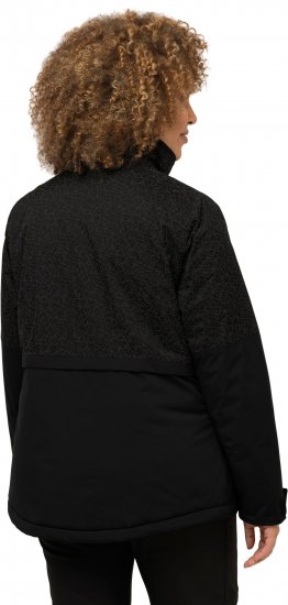 Ulla Popken HYPRAR Waterproof Running Jacket Black - Bundy - 