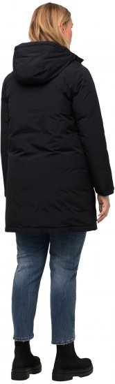 Ulla Popken HYPRAR Triple Function Fully Lined Waterproof Coat Black - Bundy - 