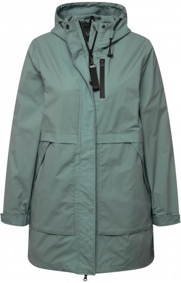 Ulla Popken HYPRAR Transition Jacket Mint Green - Bundy - 