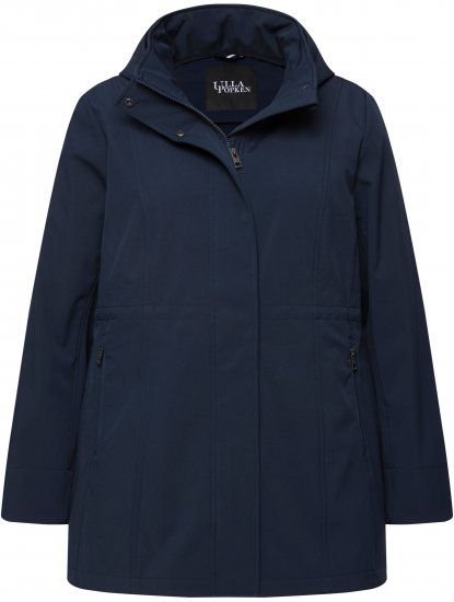 Ulla Popken HYPRAR Softshell Jacket Navy - Bundy - 