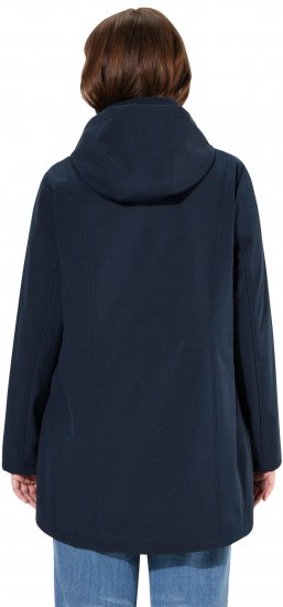 Ulla Popken HYPRAR Softshell Jacket Navy - Bundy - 