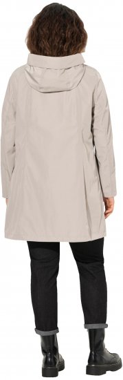 Ulla Popken HYPRAR Waterproof Jacket Medium Grey - Bundy - 