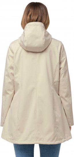 Ulla Popken HYPRAR Water-Repellent Softshell Jacket Vanilla - Bundy - 