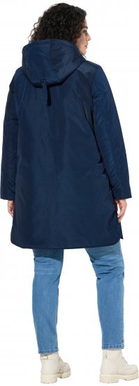 Ulla Popken HYPRAR Functional Parka Navy - Bundy - 