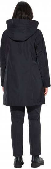 Ulla Popken HYPRAR Waterproof Jacket Black - Bundy - 