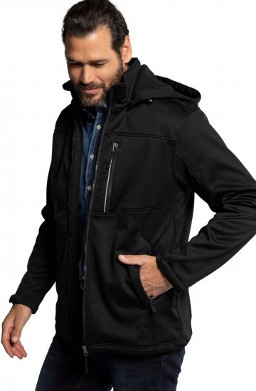 JP1880 Softshell Wind and Water Resistant Jacket Black TALL - TALL bundy - 