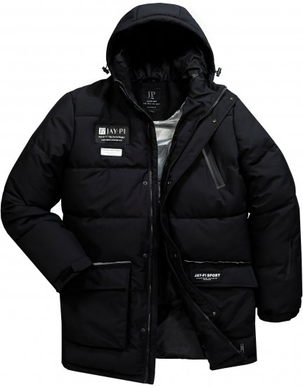 JAY-PI Parka Dual Function Wind and Water Repellent - Bundy - Bundy Nadměrné Velikosti - 2XL-8XL