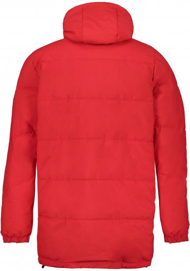 JAY-PI Warm Quilted Parka Dual Function Windproof and Water Repellent Red - Bundy - Bundy Nadměrné Velikosti - 2XL-8XL