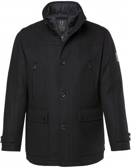 JP1880 Jacket Water-repellent Warm Black - Bundy - Bundy Nadměrné Velikosti - 2XL-8XL