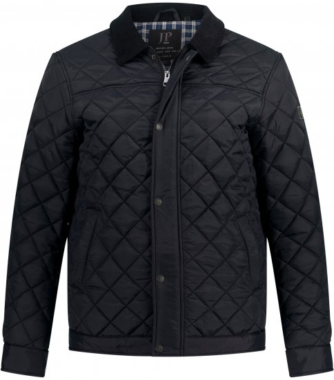 JP1880 Jacket Quilted Black - Bundy - Bundy Nadměrné Velikosti - 2XL-8XL