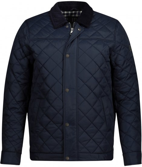 JP1880 Jacket Quilted Navy - Bundy - Bundy Nadměrné Velikosti - 2XL-8XL