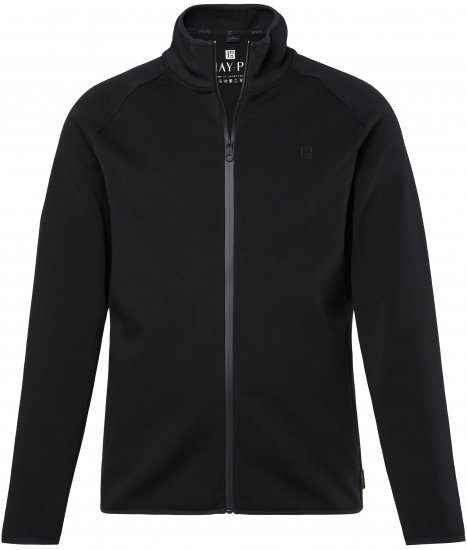 JAY-PI FLEXNAMIC® Golf Sweat Jacket with Zipper Black - Sportovní oblečení - Sportovní Oblečení 2XL-10XL