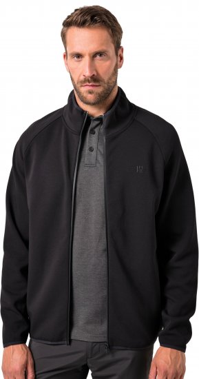 JAY-PI FLEXNAMIC® Golf Sweat Jacket with Zipper Black - Sportovní oblečení - Sportovní Oblečení 2XL-10XL