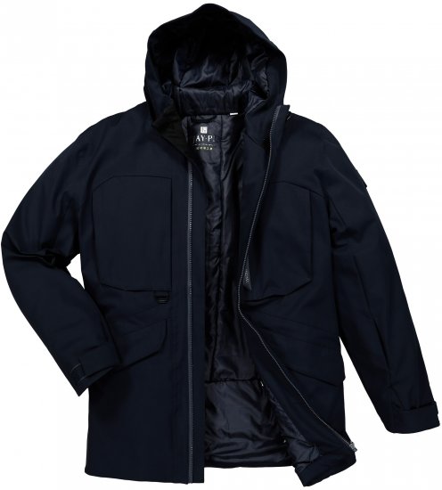 Jay-Pi Ski Jacket Functional Waterproof Windproof Navy - Lyžařské oblečení - 