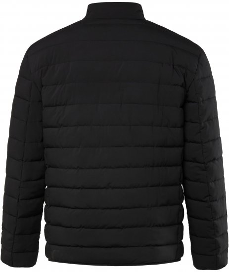 JP1880 Jacket Quilted Stand-up Collar Black - Bundy - Bundy Nadměrné Velikosti - 2XL-8XL
