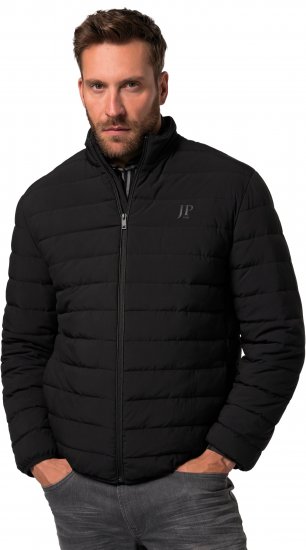 JP1880 Jacket Quilted Stand-up Collar Black - Bundy - Bundy Nadměrné Velikosti - 2XL-8XL
