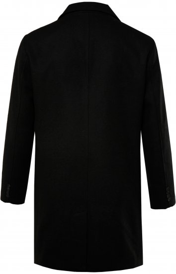 JP1880 Coat Classic Wool Blend Black - Bundy - Bundy Nadměrné Velikosti - 2XL-8XL