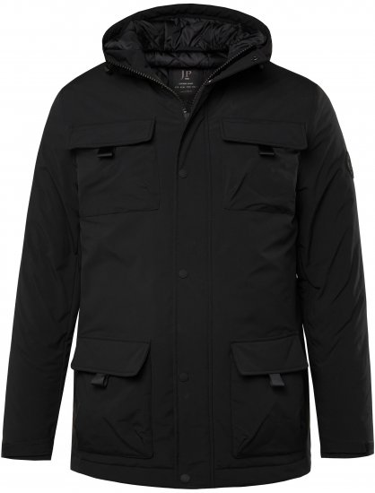 JP1880 Field Jacket Wind-repellent Black - Bundy - Bundy Nadměrné Velikosti - 2XL-8XL