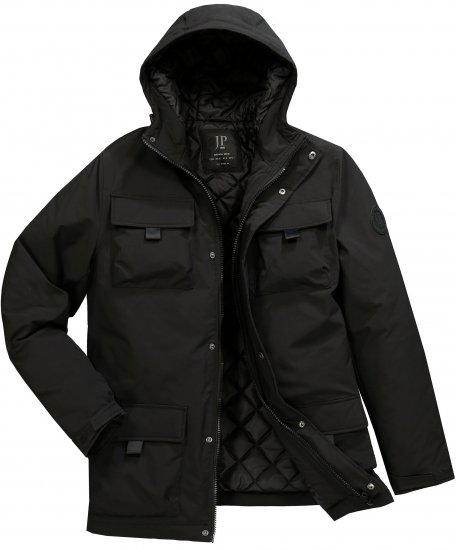 JP1880 Field Jacket Wind-repellent Black - Bundy - Bundy Nadměrné Velikosti - 2XL-8XL