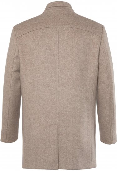 JP1880 Coat Wool Blend Beige Melange - Bundy - Bundy Nadměrné Velikosti - 2XL-8XL
