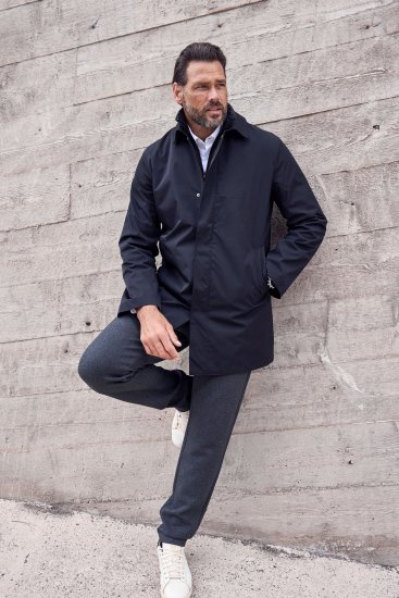JP1880 Business Coat Zip-out Panel Black - Bundy - Bundy Nadměrné Velikosti - 2XL-8XL