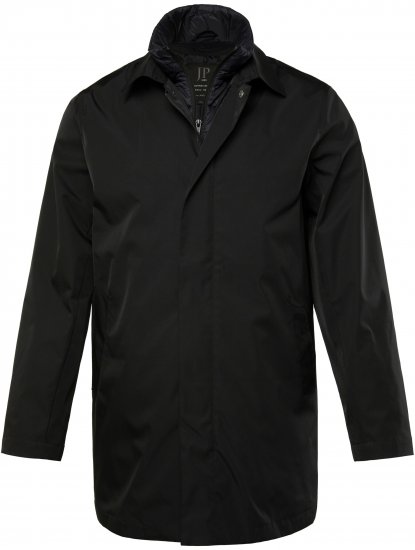 JP1880 Business Coat Zip-out Panel Black - Bundy - Bundy Nadměrné Velikosti - 2XL-8XL