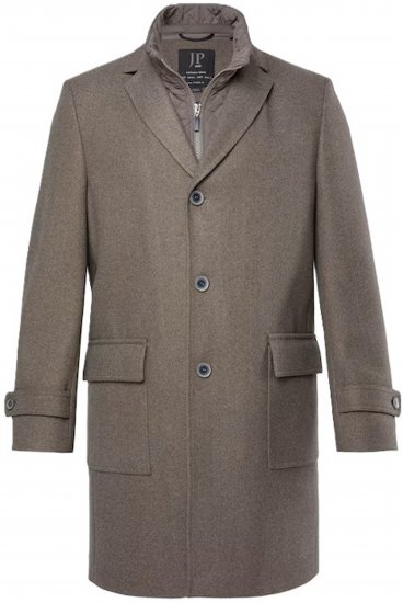 JP1880 Coat Flexnamic Quilted Insert Grey TALL - TALL bundy - 
