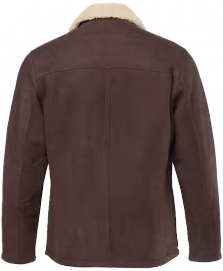 JP1880 Leather Jacket Genuine Lamb Nappa - Bundy - Bundy Nadměrné Velikosti - 2XL-8XL