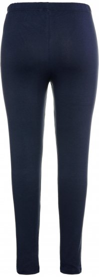 Ulla Popken Basic Stretch Knit Ankle Length Leggings Navy - Džíny & Kalhoty ve Velkých Velikostech – Plus Size - 