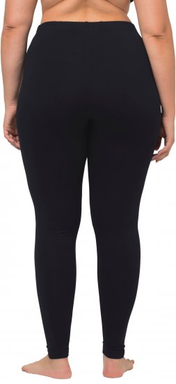 Ulla Popken Basic Stretch Knit Ankle Length Leggings Navy - Džíny & Kalhoty ve Velkých Velikostech – Plus Size - 