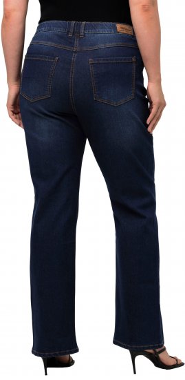 Ulla Popken Marie Fit Bootcut Stretch Jeans Blue Denim - Džíny & Kalhoty ve Velkých Velikostech – Plus Size - 