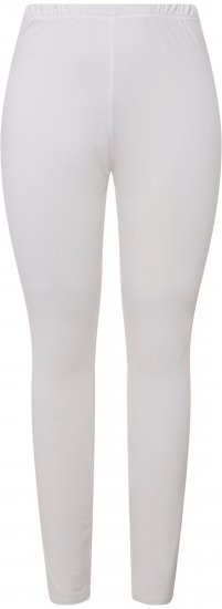 Ulla Popken Quick Dry Moisture Wicking Stretch Ski Leggings Snow White - Džíny & Kalhoty ve Velkých Velikostech – Plus Size - 