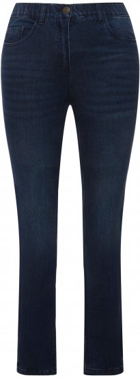 Ulla Popken Stretch Sarah Fit Skinny Jeans Blue Denim - Džíny & Kalhoty ve Velkých Velikostech – Plus Size - 