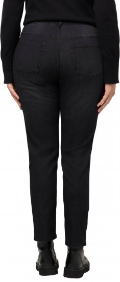 Ulla Popken Stretch Fit Sienna Jeans Black - Džíny & Kalhoty ve Velkých Velikostech – Plus Size - 