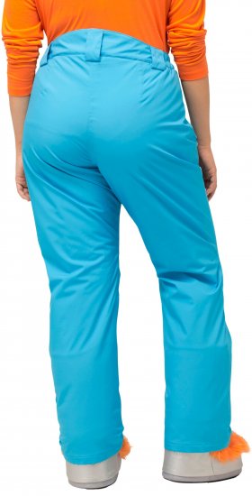Ulla Popken Thermal Triple-Function Pants Bright Turquoise - Džíny & Kalhoty ve Velkých Velikostech – Plus Size - 