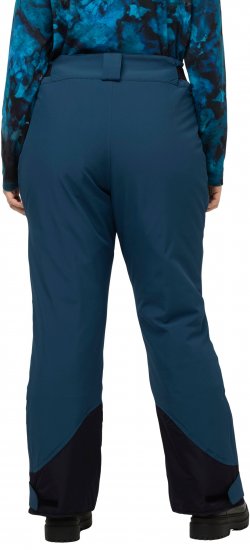 Ulla Popken HYPRAR Triple Function Ski Pants Teal - Džíny & Kalhoty ve Velkých Velikostech – Plus Size - 
