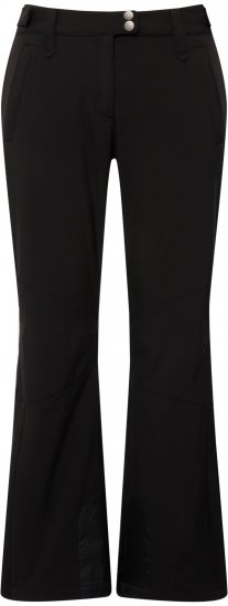 Ulla Popken Water Repellent Softshell Pants Black - Džíny & Kalhoty ve Velkých Velikostech – Plus Size - 