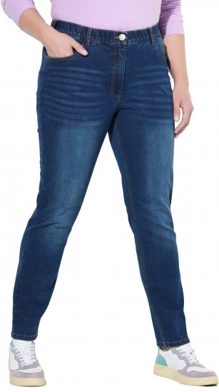 Ulla Popken Stretch Fit Jeans Blue Denim - Džíny & Kalhoty ve Velkých Velikostech – Plus Size - 