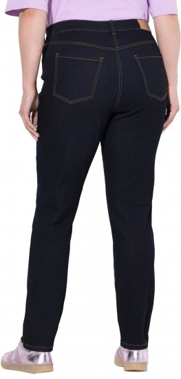 Ulla Popken Stretch Fit Jeans Dark Blue Denim - Džíny & Kalhoty ve Velkých Velikostech – Plus Size - 