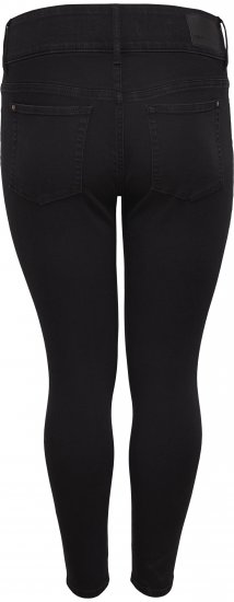 Only Carmakoma Anna Life Skinny Jeans Black - Džíny - 