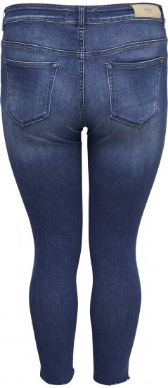Only Carmakoma Willy Skinny Fit Jeans Blue - Džíny - 