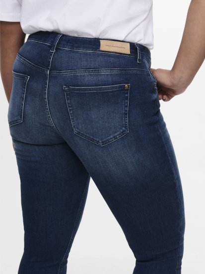 Only Carmakoma Willy Skinny Fit Jeans Blue - Džíny - 